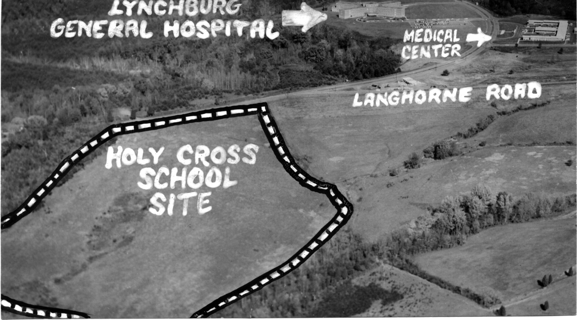 1957 Holy cross site